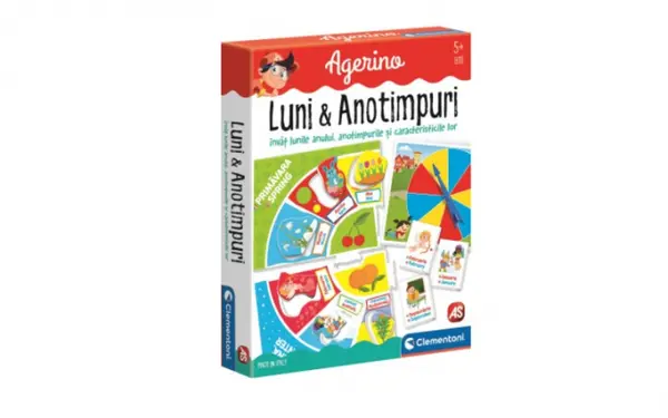 Joc educativ Anotimpuri Luni