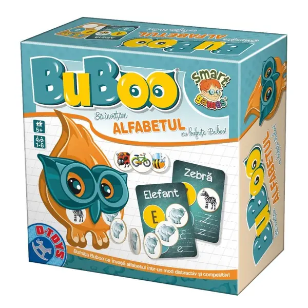 Joc Educativ Buboo, D-Toys, Sa Invatam Alfabetul