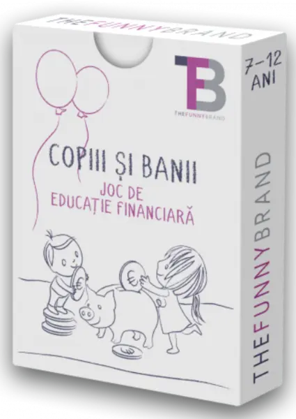 Joc educativ - Copiii si banii | The Funny Brand