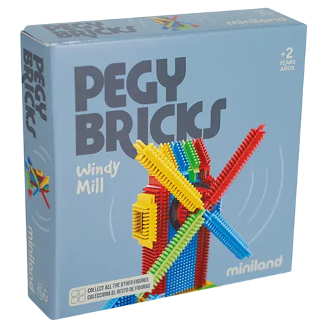 Joc educativ de constructii, Moara de Vant, de la 2 ani