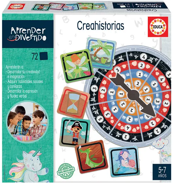 Joc educativ Educa - Creează o poveste