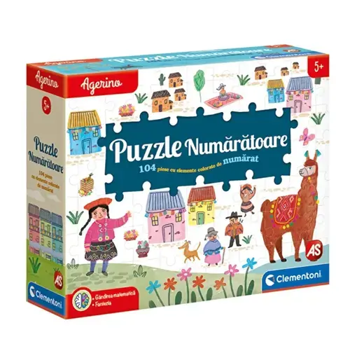 Joc educativ Puzzle numaratoare Agerino