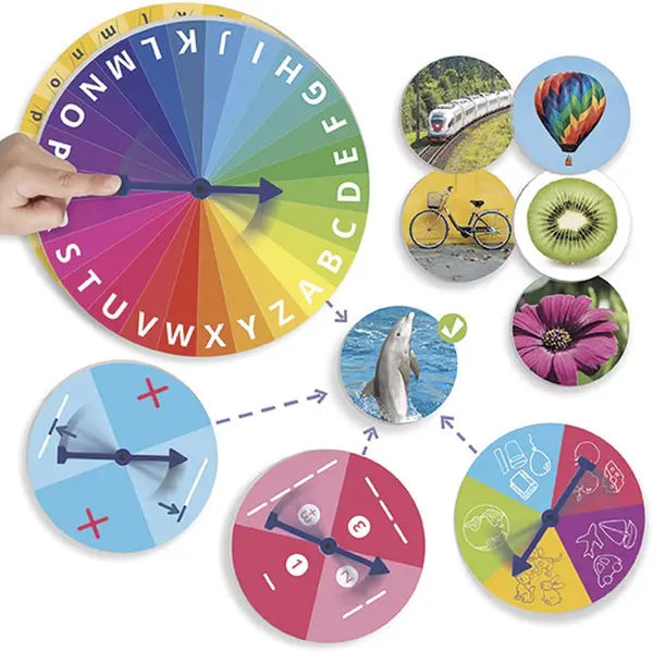 Joc educativ - Ruleta alfabet | Akros