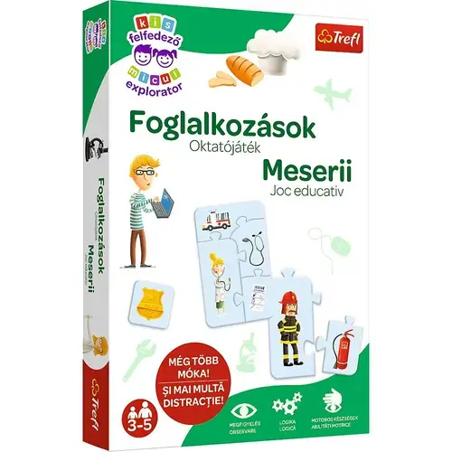 Joc educativ Trefl, Micul explorator - Meserii