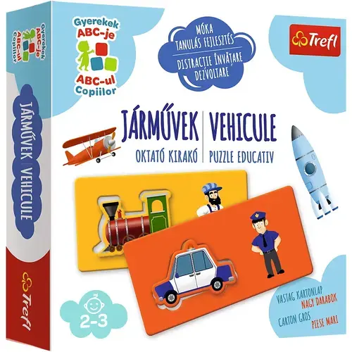 Joc educativ Trefl - Vehicule