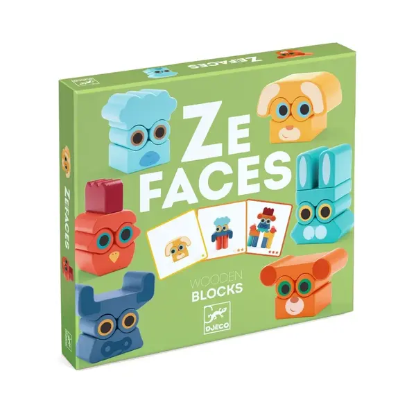 Joc educativ Ze faces, Djeco