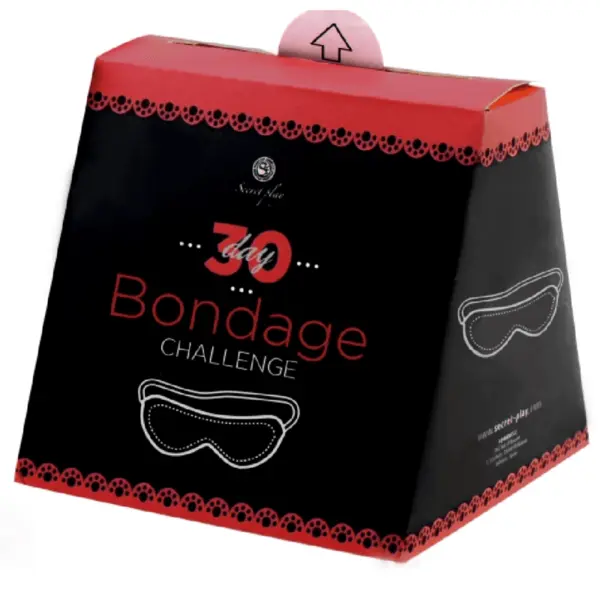 Joc erotic Secretplay – Challenge 30 Days of Bondage, cu 30 de provocări BDSM pentru cupluri, limbi ES/EN
