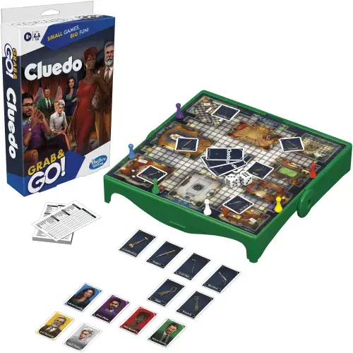 Joc Grab & Go - Cluedo, 3-6 jucatori, +8 ani, lb. engleza