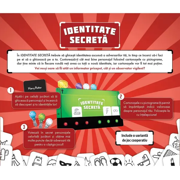 Joc - Identitate Secreta (RO) | Gameology