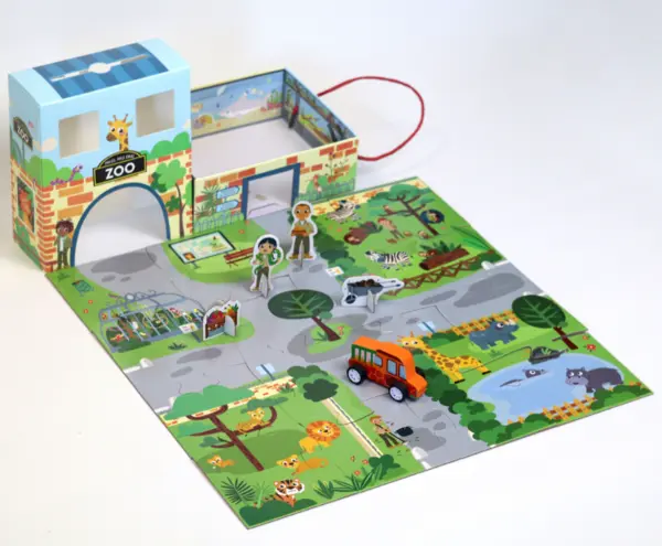 Joc interactiv - Micul meu oras: ZOO | Mimorello