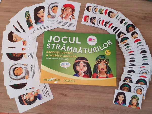 Joc logopedic - Jocul Strambaturilor | Jucarii Vorbarete