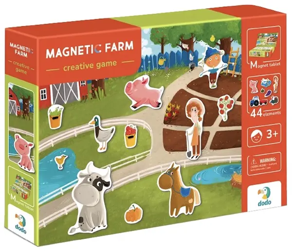 Joc magnetic pentru copii Dodo - Farm