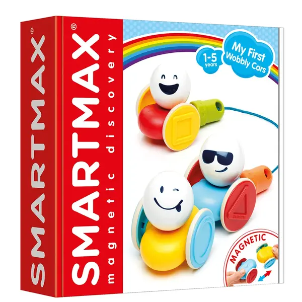 Joc magnetic, Smart Max, Primele mele masini amuzante, 7 piese