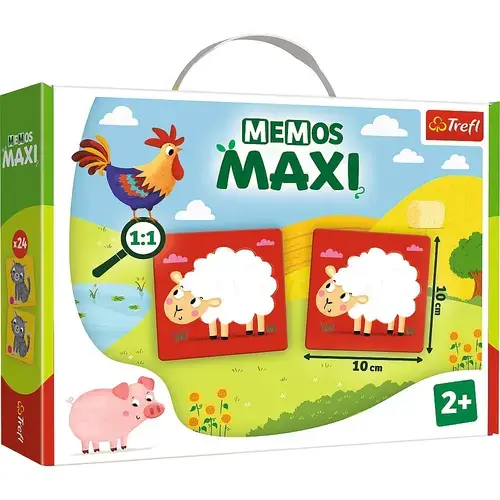 Joc memorie Trefl Maxi - Ferma dragalasa