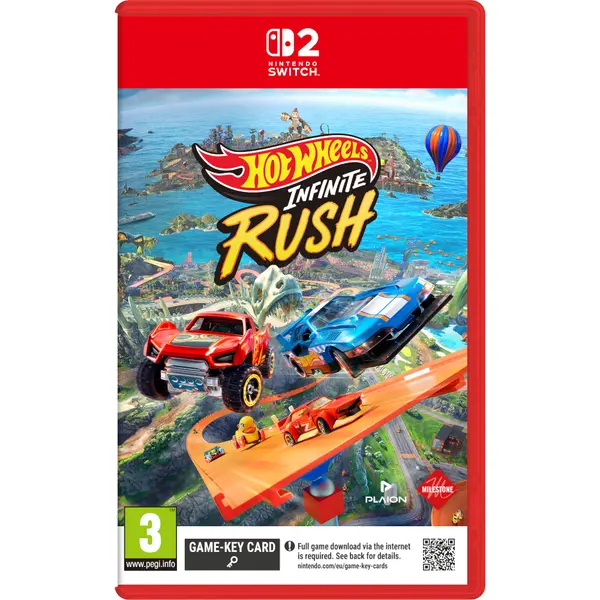 Joc Nintendo Switch 2 Hot Wheels Infinite Rush (Game Key Card)