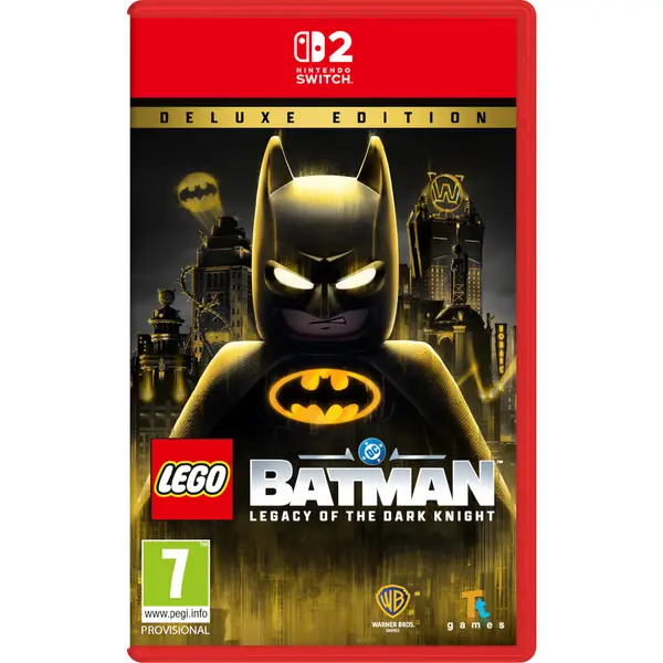 Joc Nintendo Switch 2 Lego Batman Legacy of the Dark Knight Deluxe Edition
