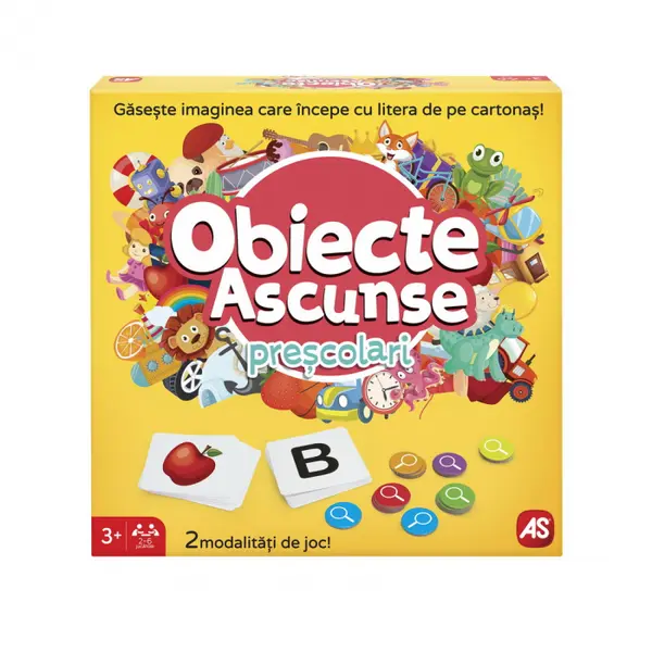 Joc Obiecte Ascunse pentru Prescolari