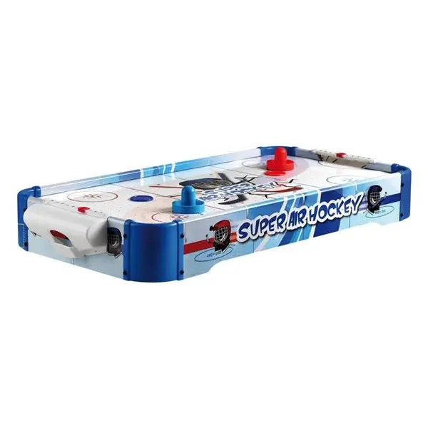 Joc pentru copii air hockey,lemn,77x37x10 cm
