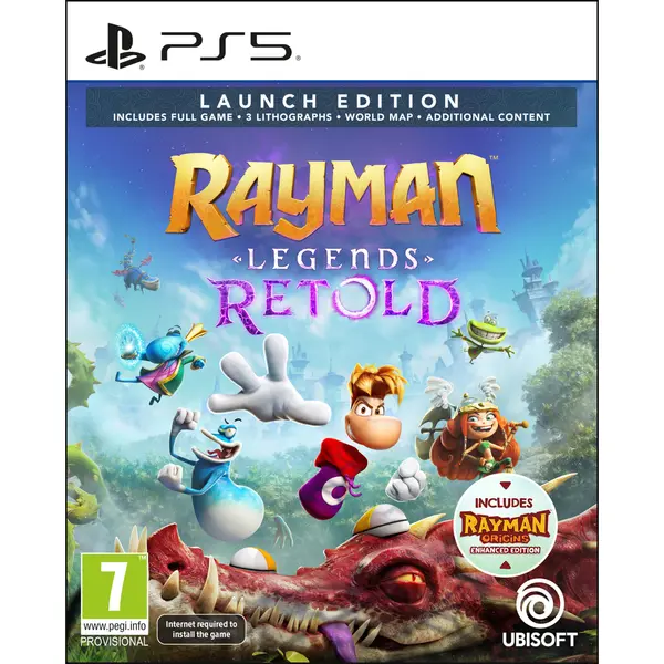 Joc PS5 Rayman Legends Retold Launch Edition