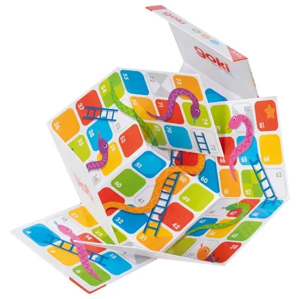 Joc - Serpi si scari in cutie cub | Goki