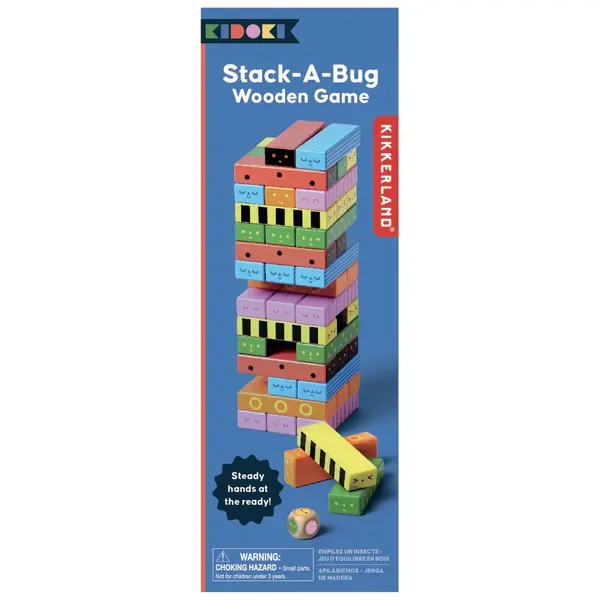 Joc - Stack a Bug Wooden Balance Game | Kikkerland