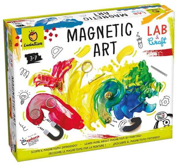Joc STEAM - Arta cu magneti