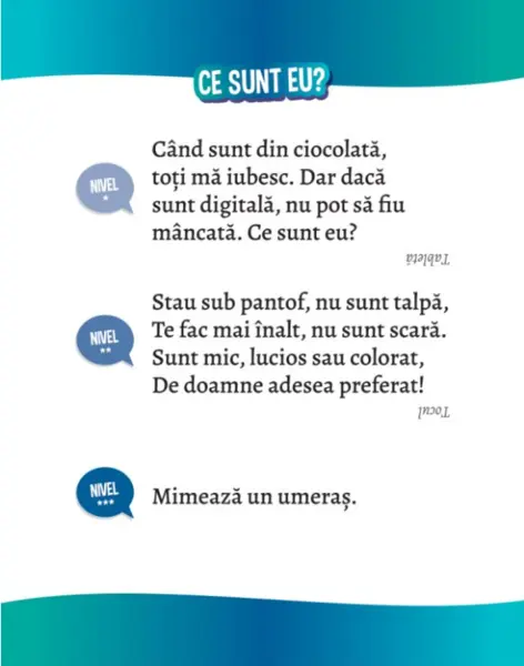Joc - Sunt Imbatabil. Quiz copii contra parinti | Didactica Publishing House