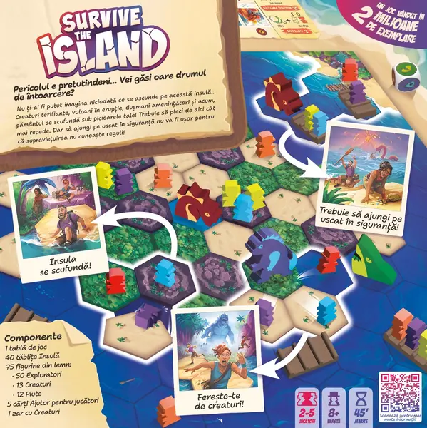 Joc - Survive the Island (RO) | Asmodee