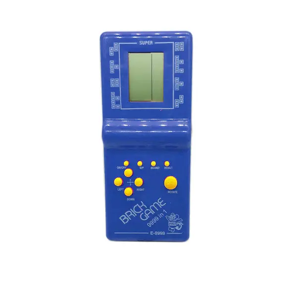 Joc tetris clasic cu diferite jocuri, alimentare pe baterii