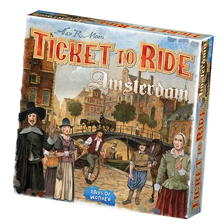 Joc - Ticket to Ride: Amsterdam | Days of Wonder