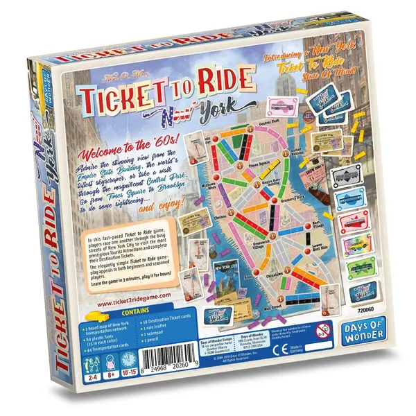 Joc - Ticket to Ride - New York | Days of Wonder