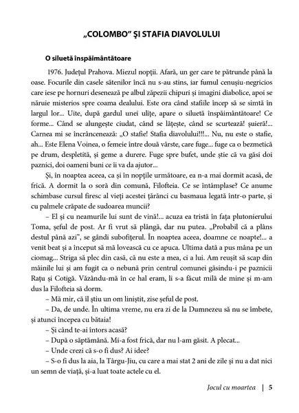 Jocul cu moartea | Traian Tandin