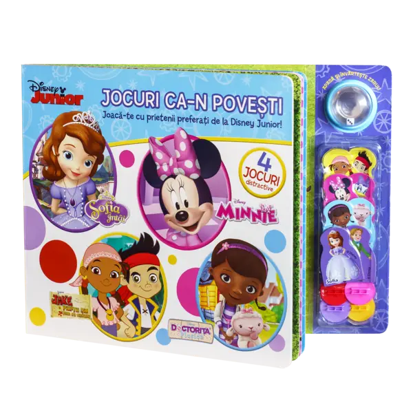 Jocuri ca-n povești. Joacă-te cu prietenii preferați de la Disney Junior!