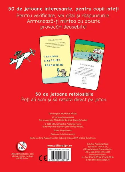 Jocuri de istetime - 50 de jetoane | Philip Kiefer