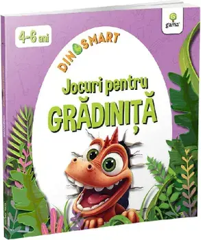 Jocuri pentru gradinita. DinoSmart. 4-6 ani/***
