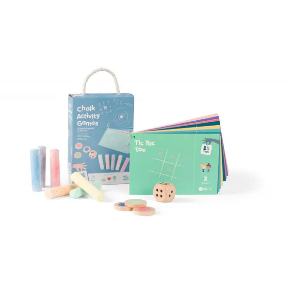 Jocuri si activitati BS Toys cu creta pentru copii