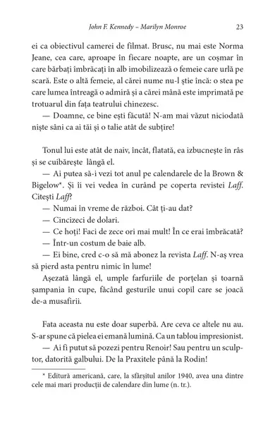 John F. Kennedy - Marilyn Monroe. O iubire imposibila | Paul-Jean Franceschini
