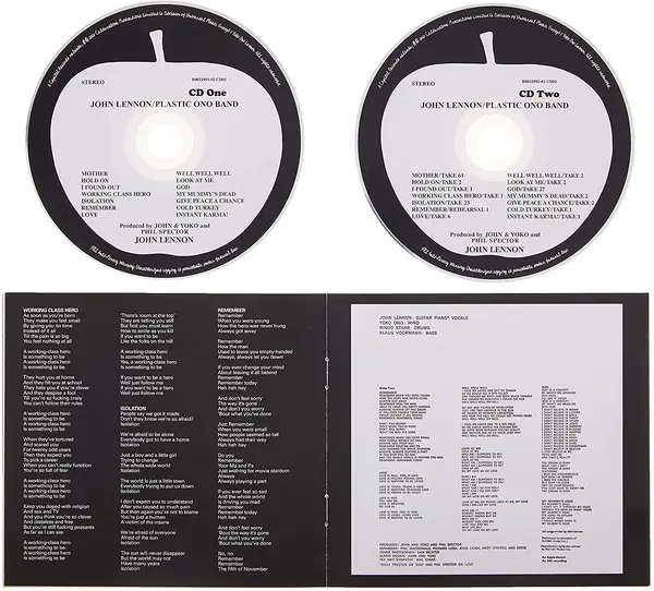 John Lennon / Plastic Ono Band - 2CD | John Lennon, Plastic Ono Band