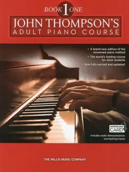 John Thompson's Adult Piano Course. Book One (Book/Download Card), Paperback/***