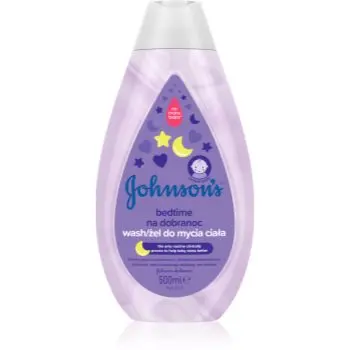 Johnson's® Bedtime gel de curățare pentru un somn liniștit pentru pielea bebelusului