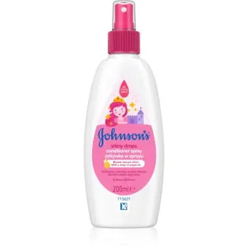 Johnson's® Shiny Drops conditioner Spray Leave-in cu ulei de argan