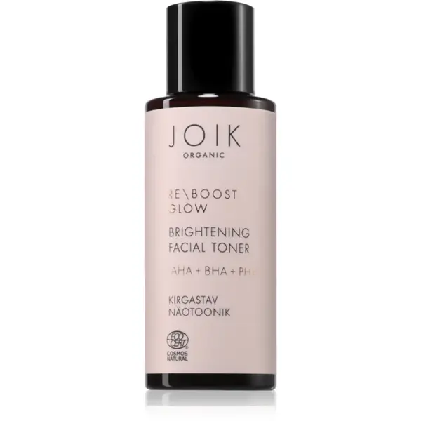 JOIK Organic Re-Boost Glow tonic hidratant cu efect de exfoliere 100 ml