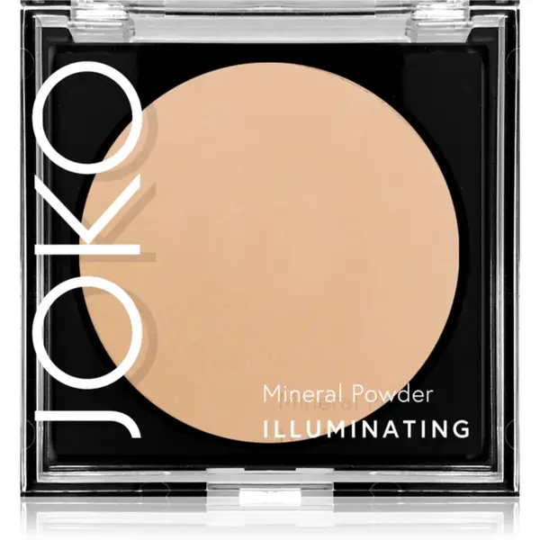 JOKO Mineral Powder pudra compacta cu minerale. culoare 01 Transparent 8 g