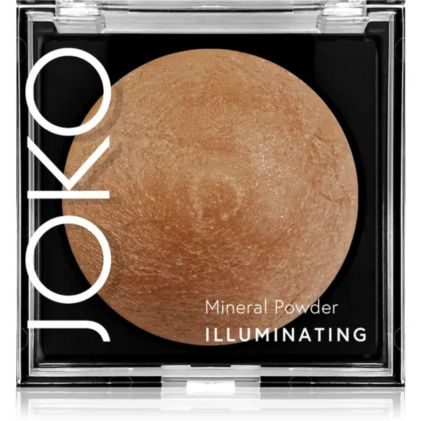 JOKO Mineral Powder pudra compacta cu minerale. culoare 06 Dark Bronze 8 g