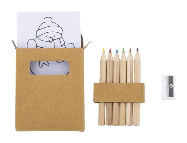 Jolably Set de colorat, design de Crăciun
