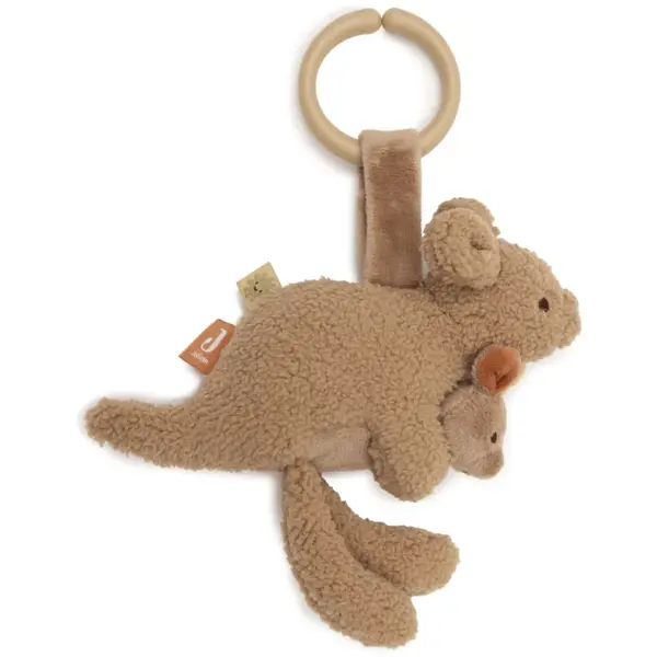 JOLLEIN Kangaroots Musical Hanger jucărie suspendabilă contrastantă 0m+ 1 buc