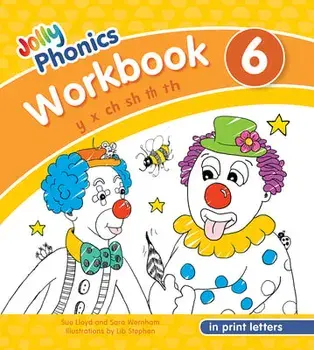 Jolly Phonics Workbook 6: In Print Letters (American English Edition), Paperback/Sue Lloyd