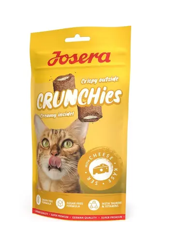 JOSERA Crunchies with Cheese 60 g recompense pentru pisici cu branza