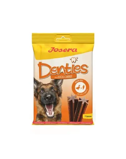 JOSERA Denties with Duck&Carrot 180g Batoane dentare caini cu rata si morcov