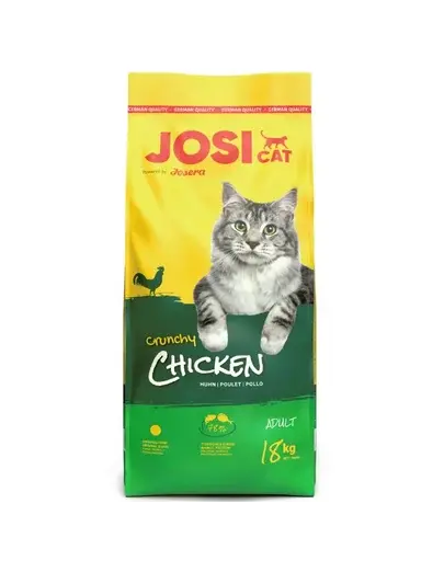 JOSERA JosiCat Crunchy Chicken 18kg hrana cu pasare de curte pentru pisici adulte